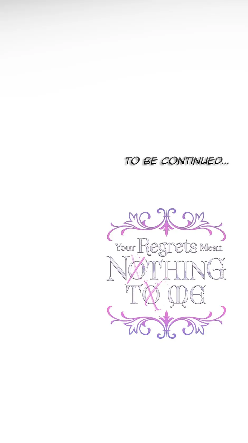 I Won’t Accept Your Regrets Chapter 5 page 68
