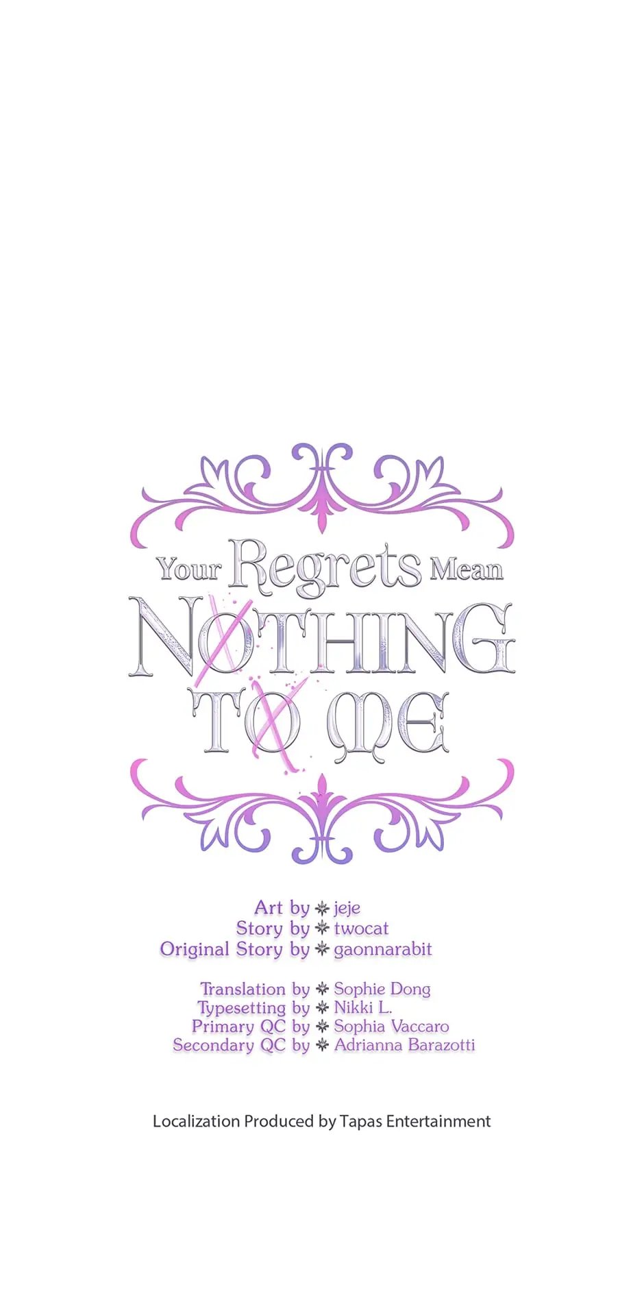 I Won’t Accept Your Regrets Chapter 52 page 21