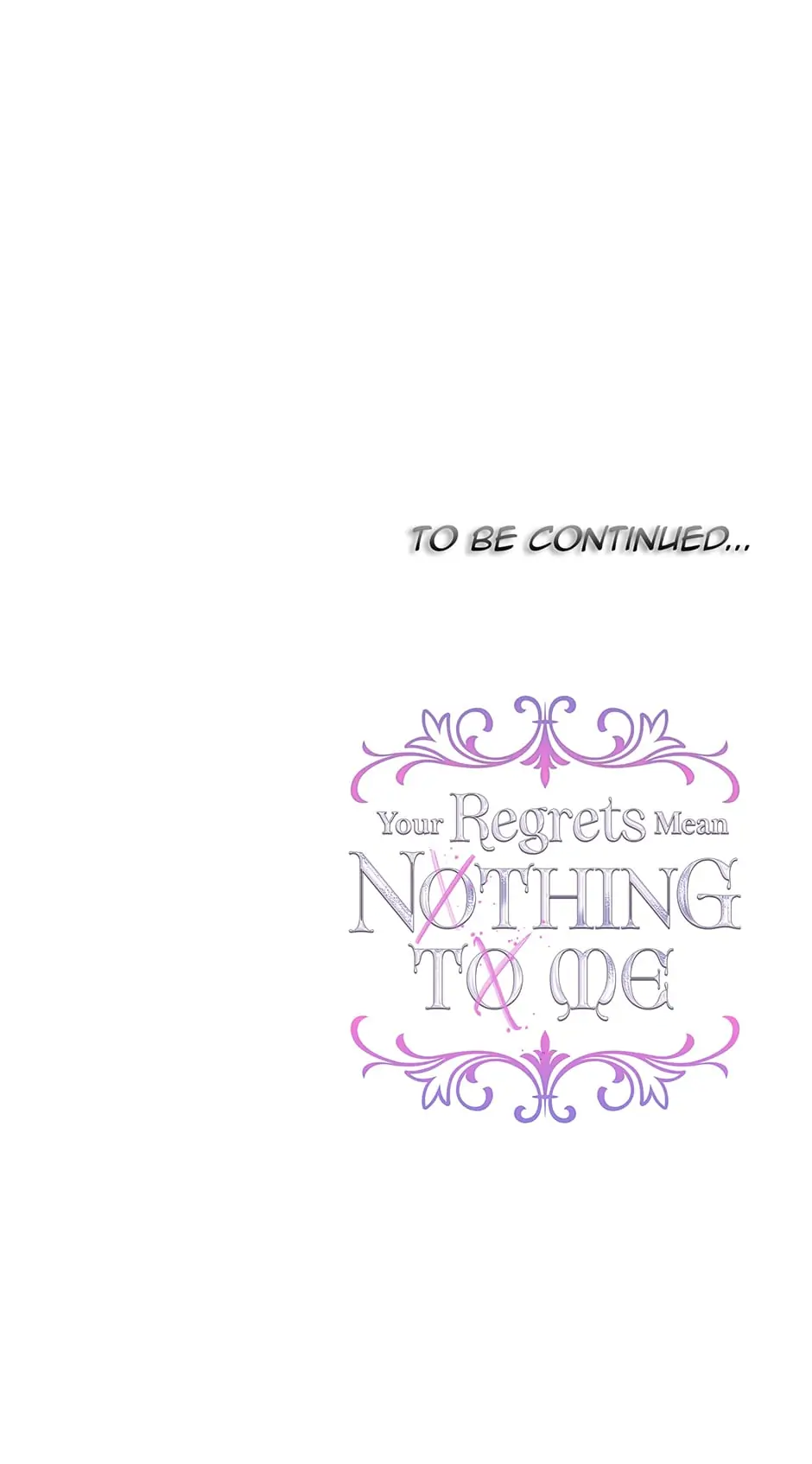 I Won’t Accept Your Regrets Chapter 54 page 96