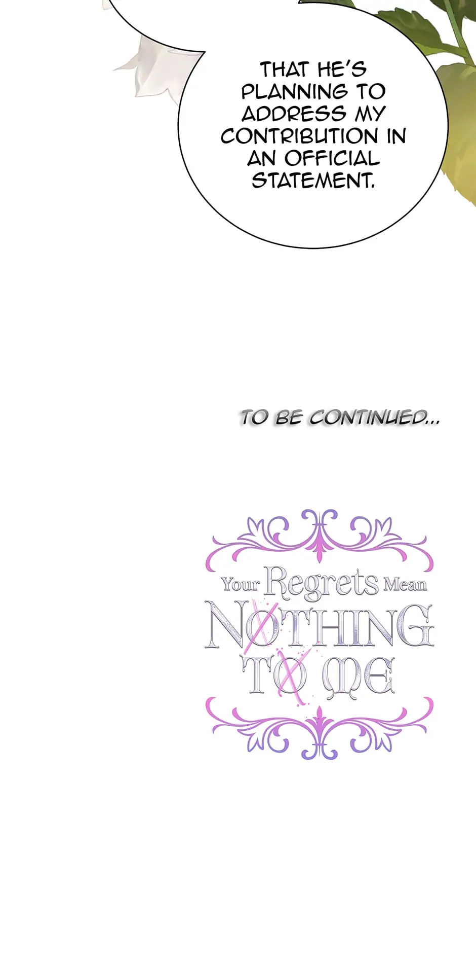 I Won’t Accept Your Regrets Chapter 63 page 85