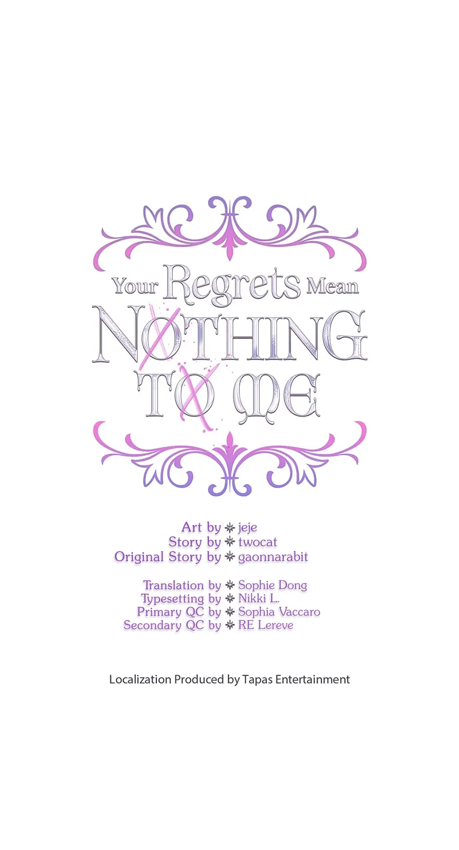 I Won’t Accept Your Regrets Chapter 65 page 45