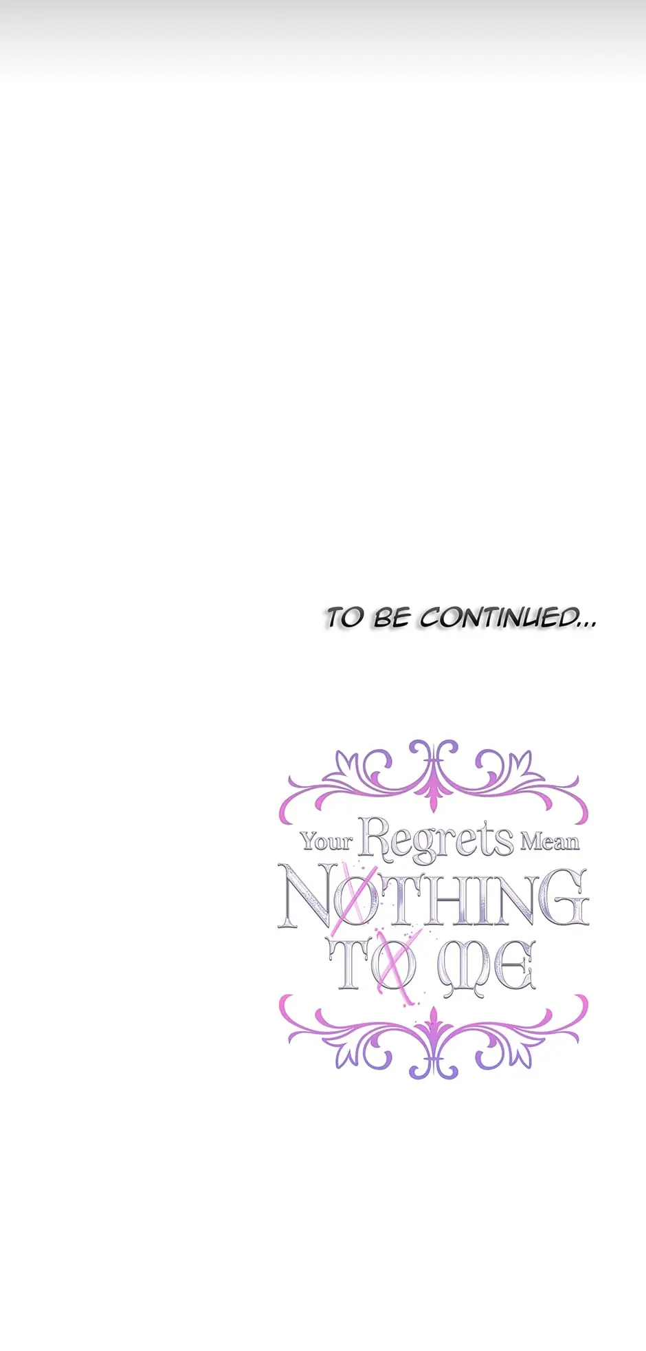 I Won’t Accept Your Regrets Chapter 8 page 71