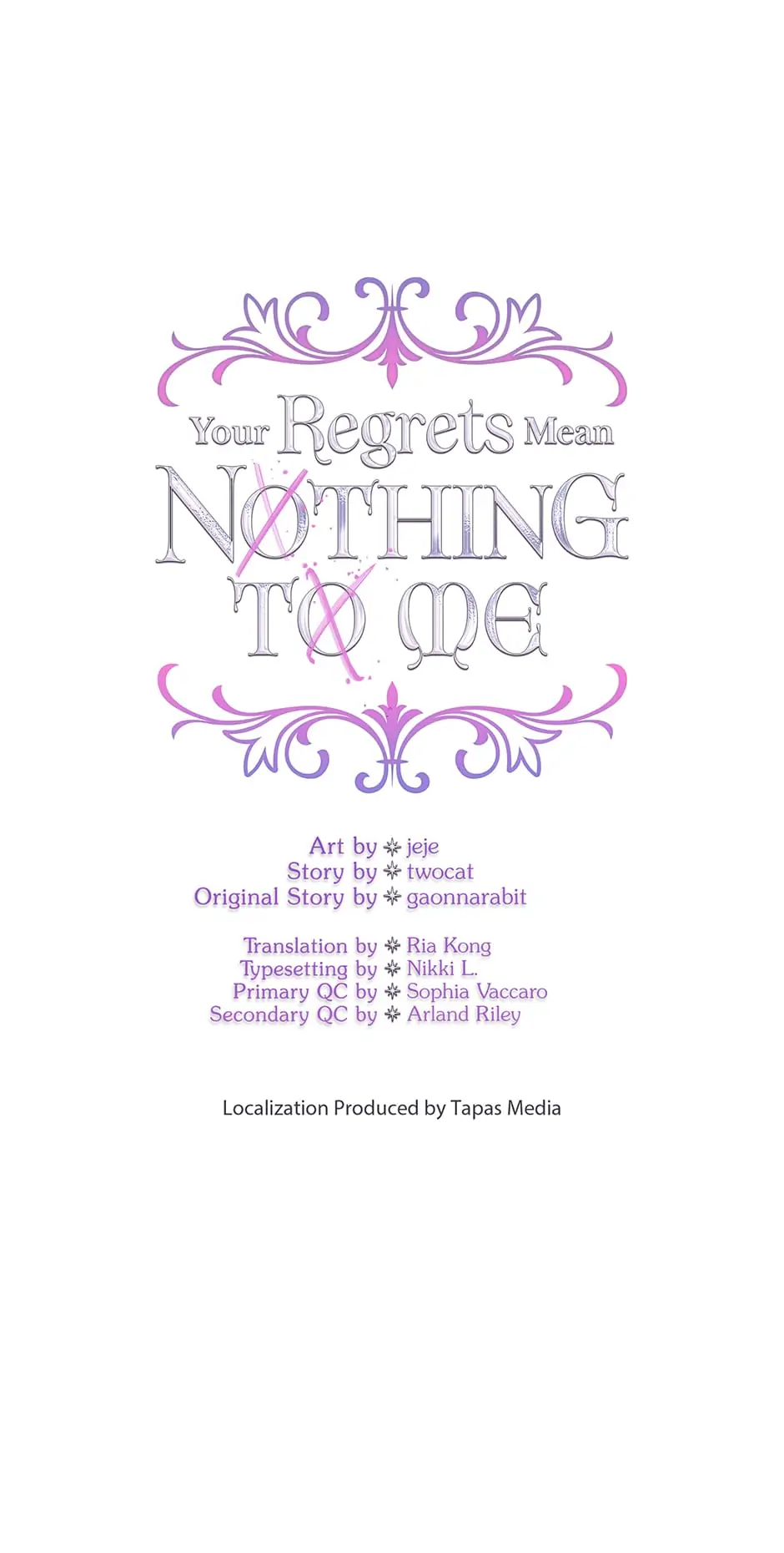I Won’t Accept Your Regrets Chapter 9 page 6