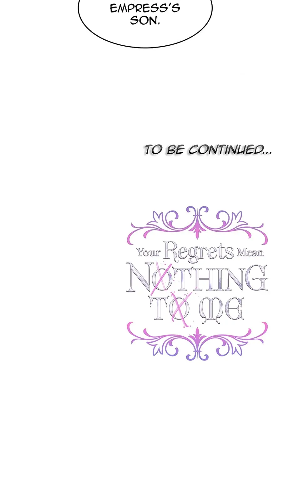I Won’t Accept Your Regrets Chapter 9 page 73