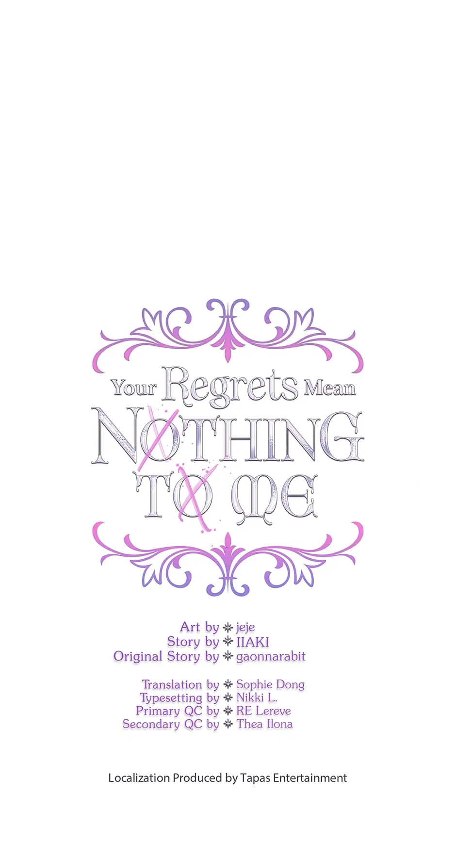 I Won’t Accept Your Regrets Chapter 92 page 6