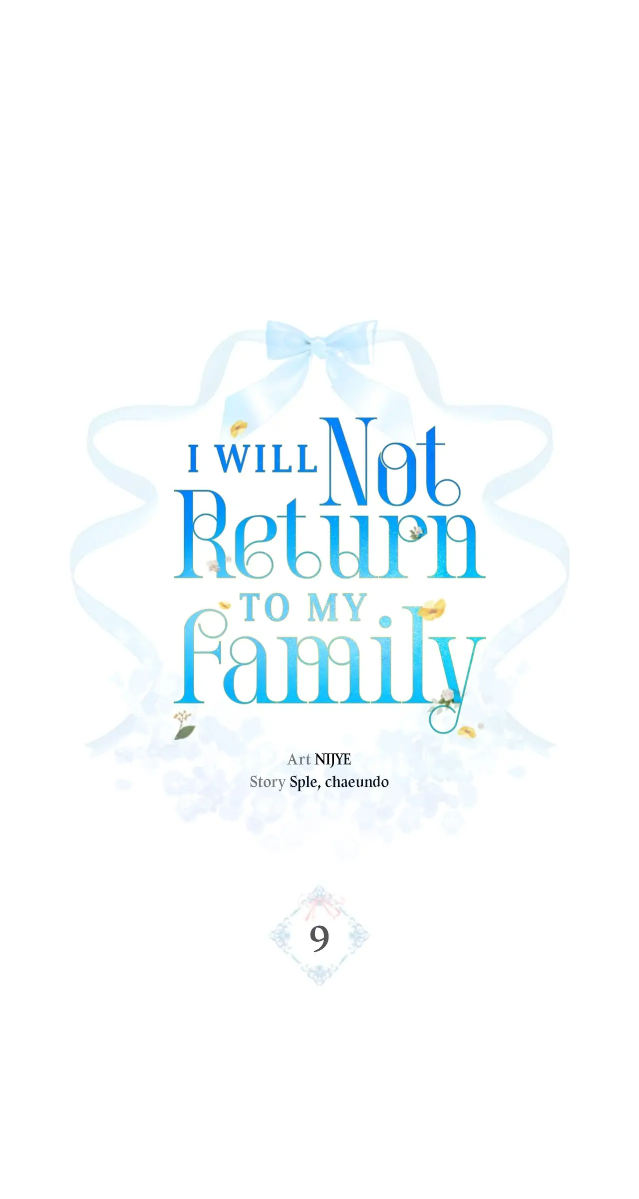 I Won’t Go Back to My Family Who Abandoned Me Chapter 9 page 0