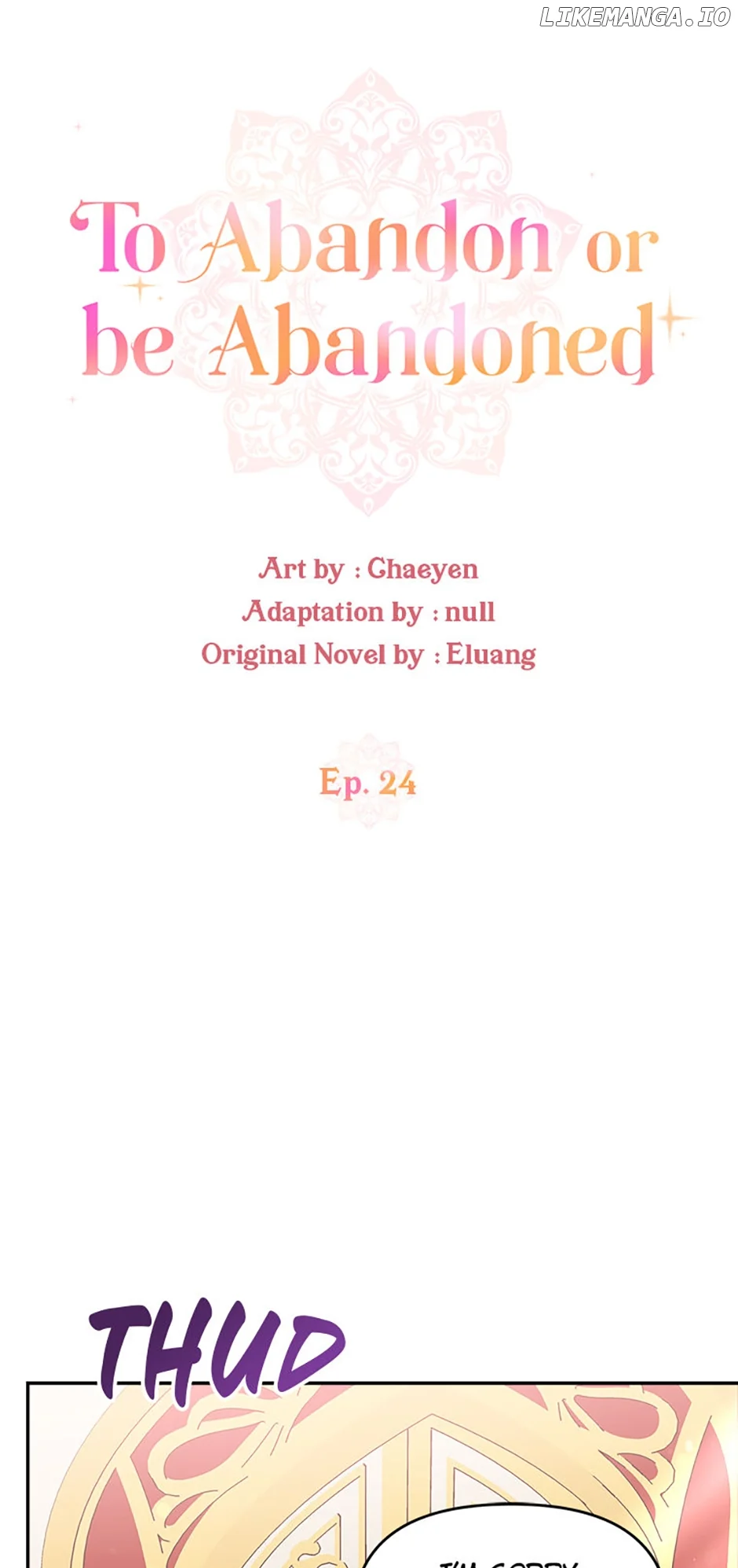 I’d Rather Abandon You Than Be Abandoned Chapter 24 page 6