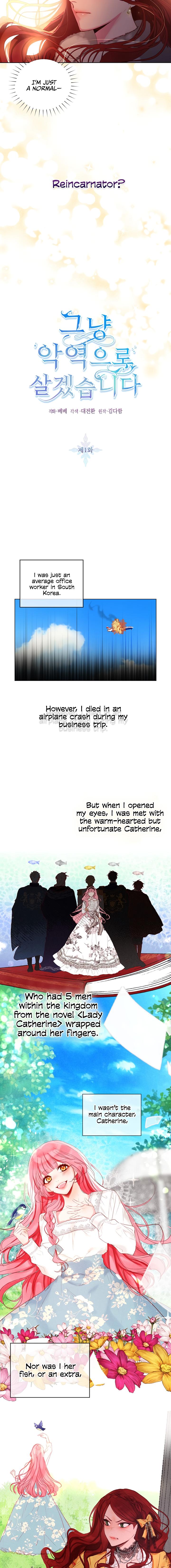 I’ll Just Live on as a Villainess Chapter 1 page 3