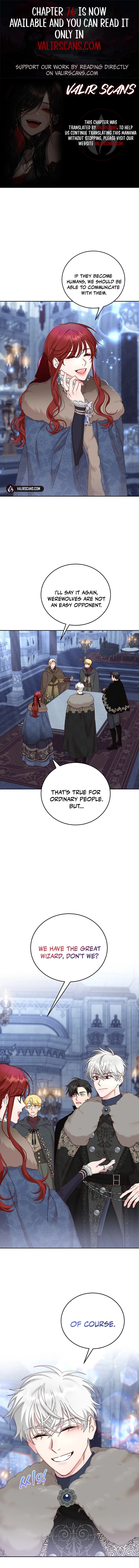 I’ll Just Live on as a Villainess Chapter 75 page 0