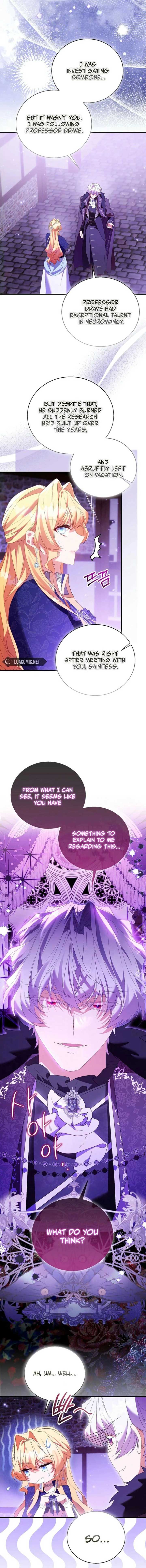 I’m a Fake Saintess but the Gods are Obsessed Chapter 98 page 3
