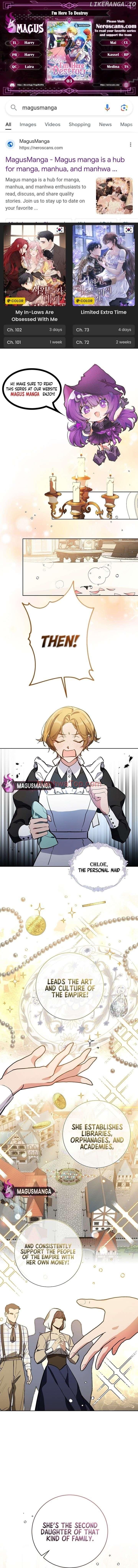 I’m Here to Destroy Chapter 3 page 0