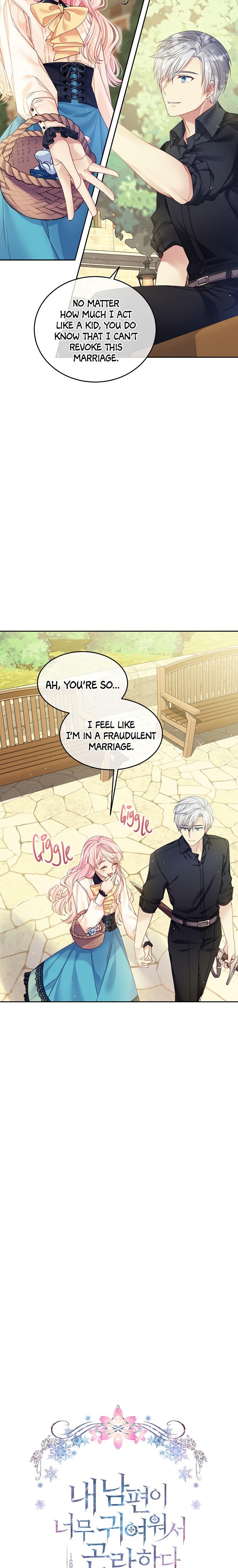 I’m In Trouble Because My Husband Is So Cute Chapter 12 page 10