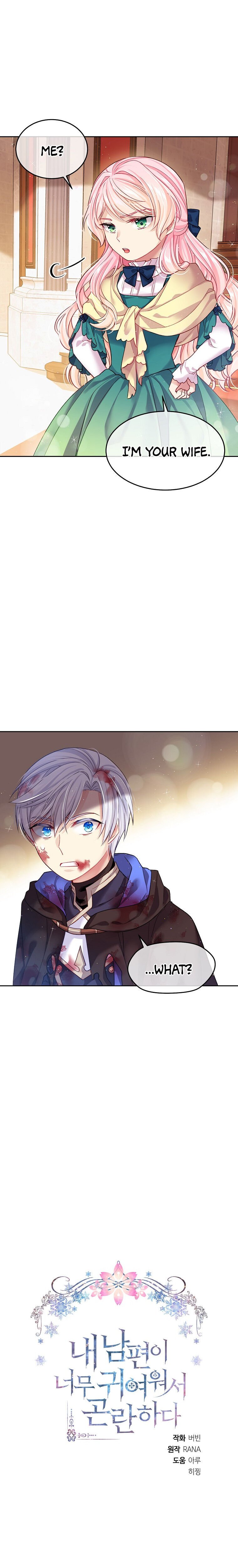 I’m In Trouble Because My Husband Is So Cute Chapter 2 page 12
