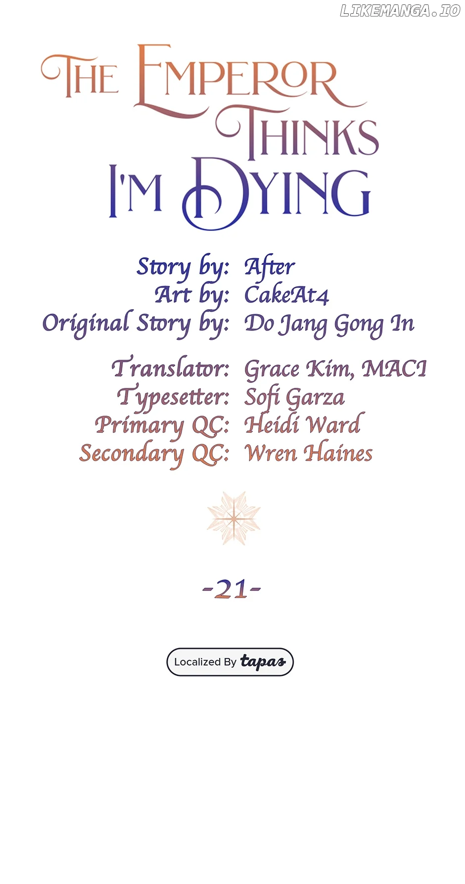 I’m In Trouble Because The Emperor Thinks I’m Terminally Ill Chapter 21 page 14