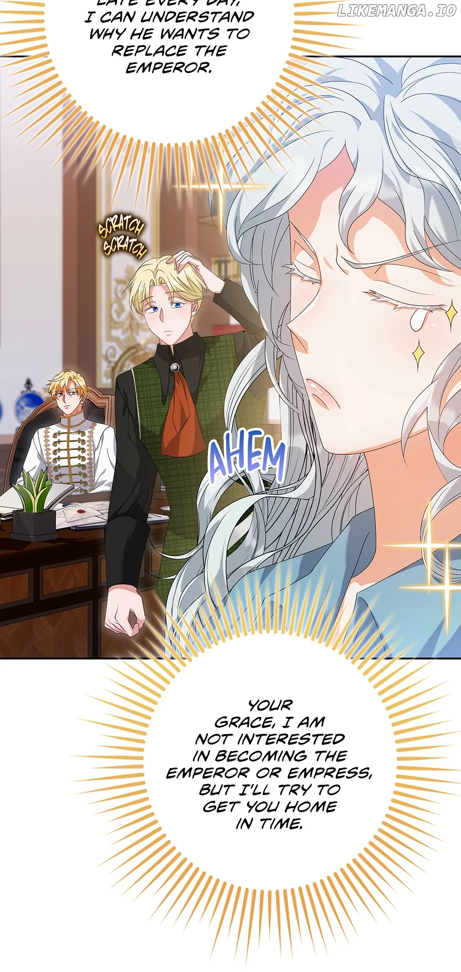 I’m In Trouble Because The Emperor Thinks I’m Terminally Ill Chapter 22 page 57