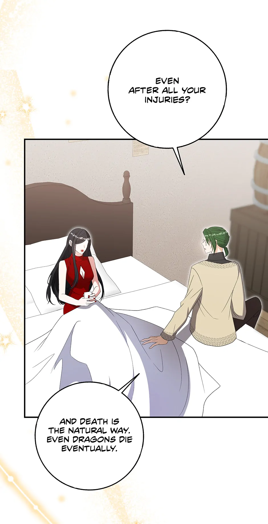 I’m In Trouble Because The Emperor Thinks I’m Terminally Ill Chapter 35 page 57