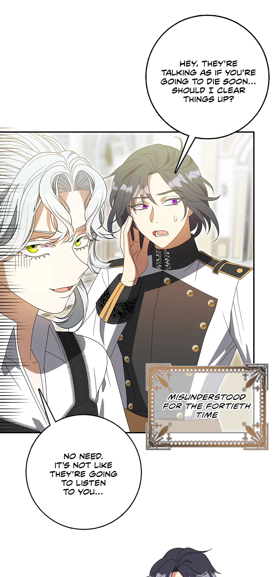 I’m In Trouble Because The Emperor Thinks I’m Terminally Ill Chapter 39 page 33