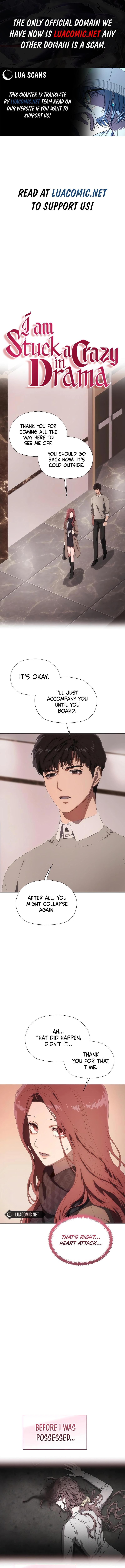 I’m stuck in a crazy drama Chapter 34 page 0