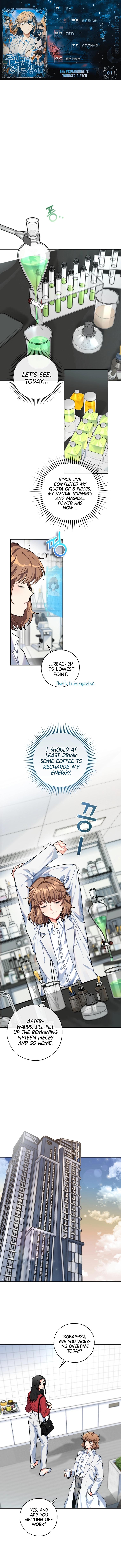 I’m the Main Character’s Little Sister Chapter 1 page 0