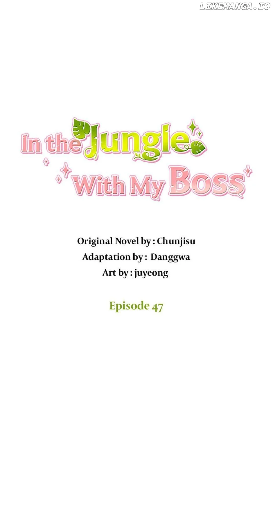 In the Jungle With My Boss Chapter 47 page 0