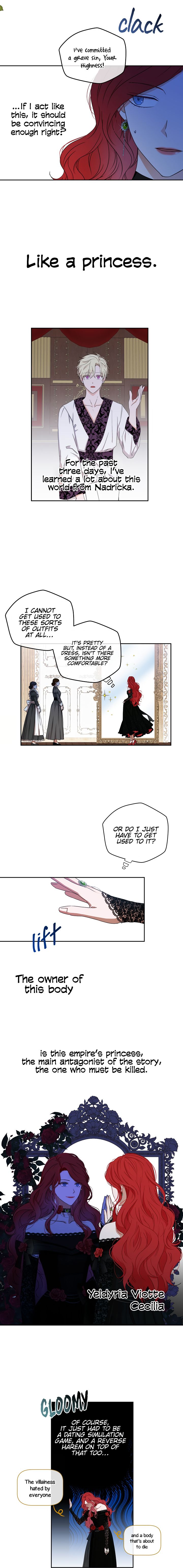 It Looks Like I’ve Fallen into the World of a Reverse Harem Game Chapter 2 page 9