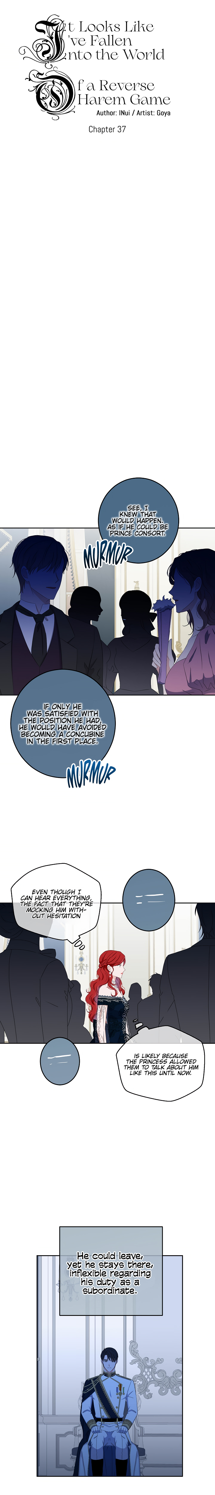 It Looks Like I’ve Fallen into the World of a Reverse Harem Game Chapter 37 page 2