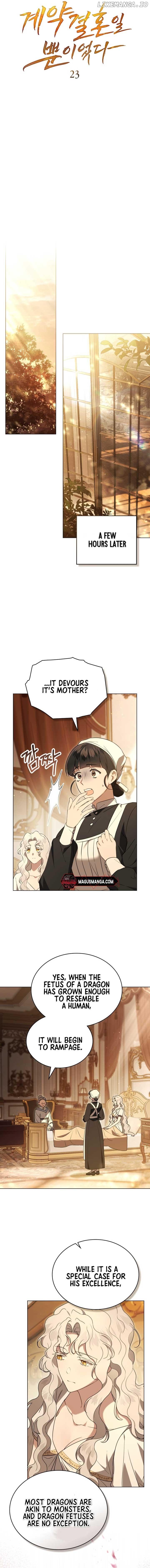 It Was Just a Contract Marriage Chapter 23 page 1