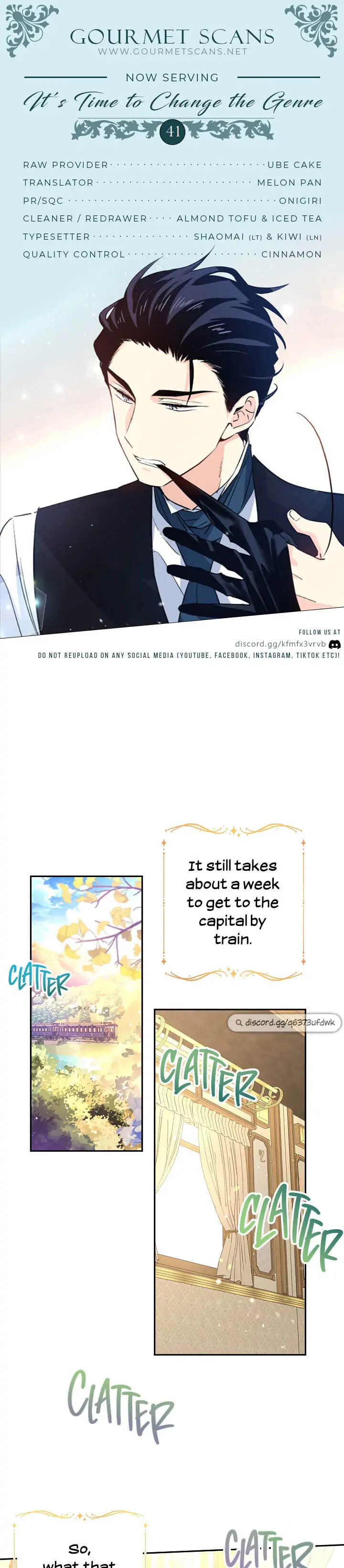 It’s Time to Change the Genre Chapter 41 page 0