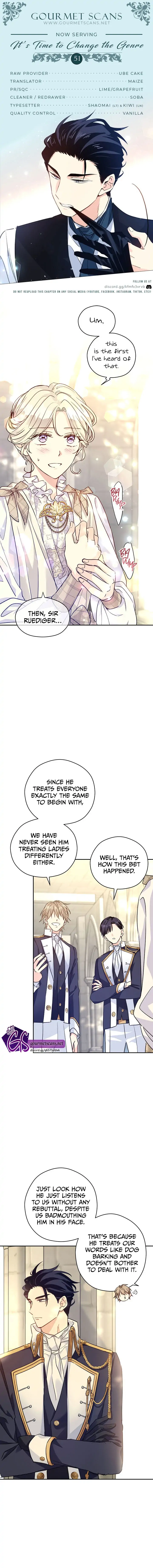 It’s Time to Change the Genre Chapter 51 page 0