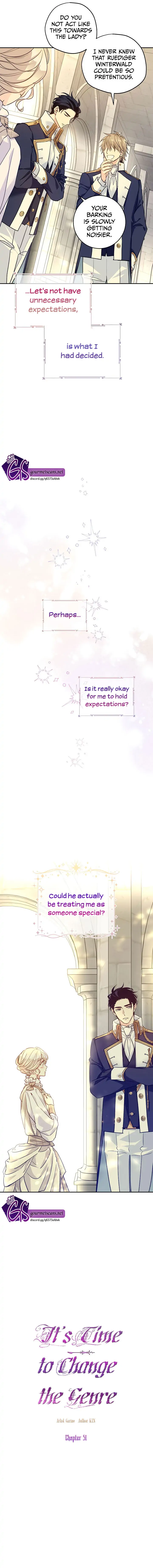 It’s Time to Change the Genre Chapter 51 page 1