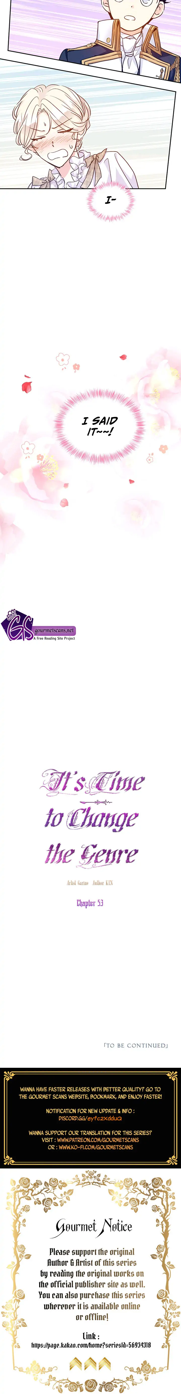It’s Time to Change the Genre Chapter 53 page 18