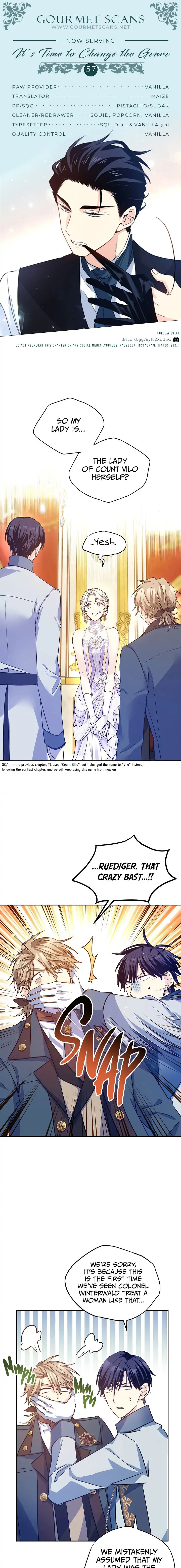 It’s Time to Change the Genre Chapter 57 page 0