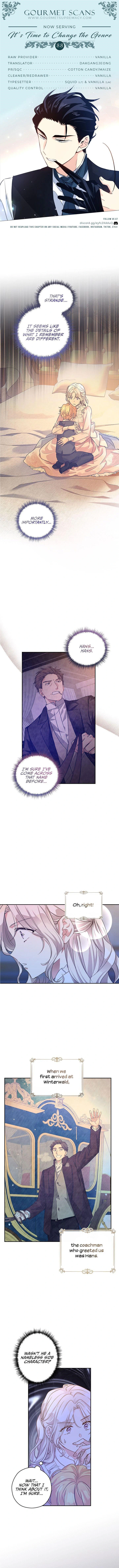 It’s Time to Change the Genre Chapter 88 page 0