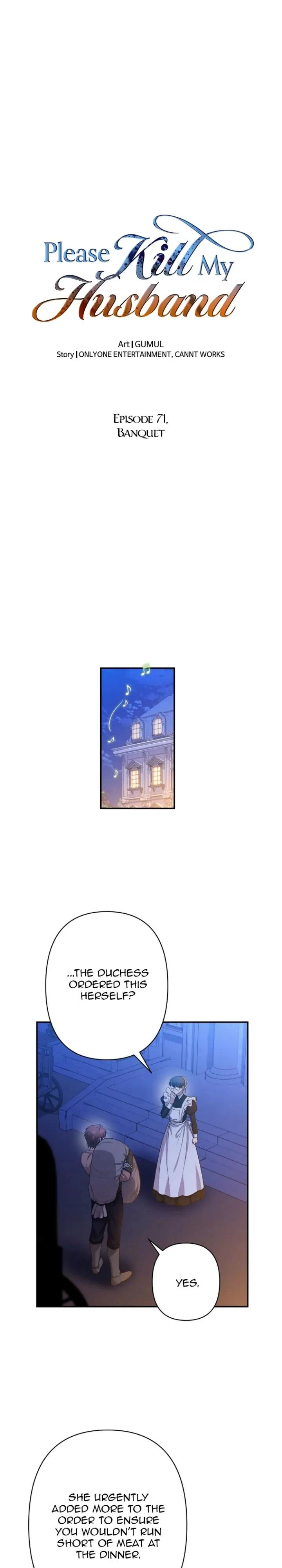 Kill My Husband Chapter 71 page 1