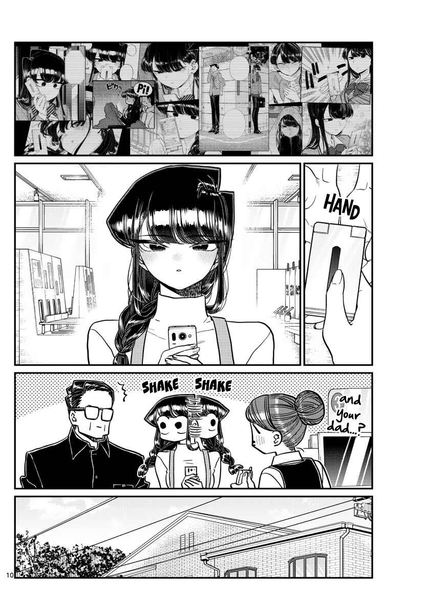 Komi-san wa Komyushou Desu. Chapter 350 page 10
