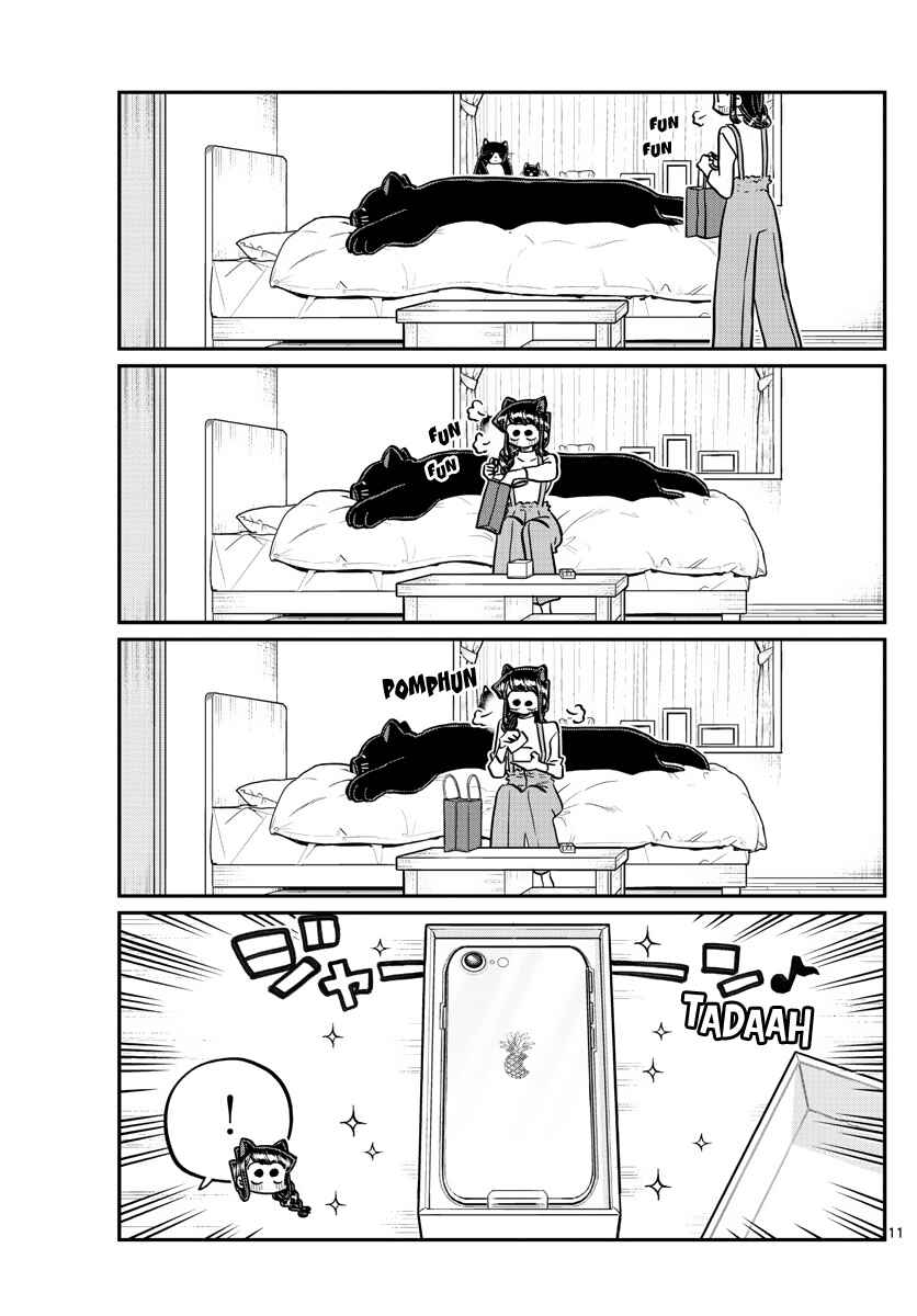 Komi-san wa Komyushou Desu. Chapter 350 page 11