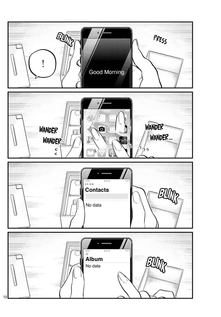 Komi-san wa Komyushou Desu. Chapter 350 page 12