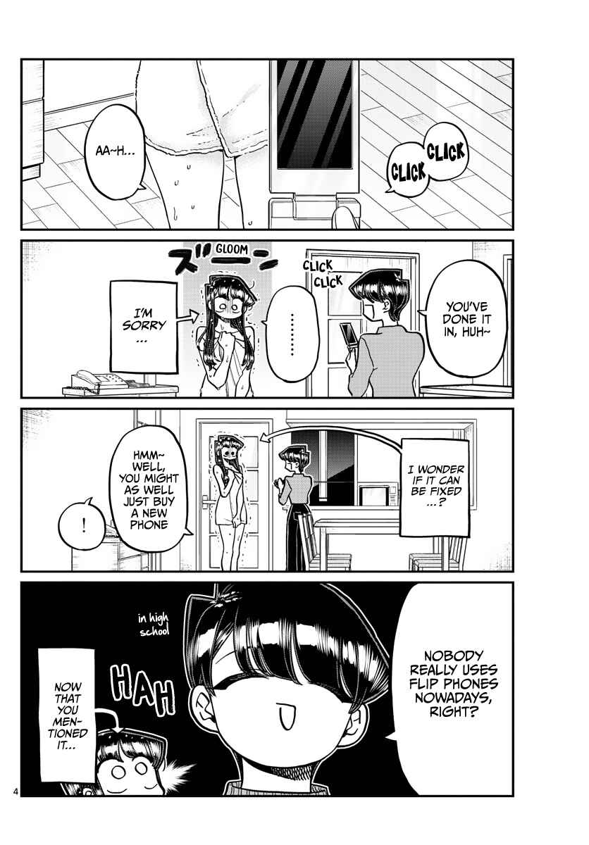 Komi-san wa Komyushou Desu. Chapter 350 page 4