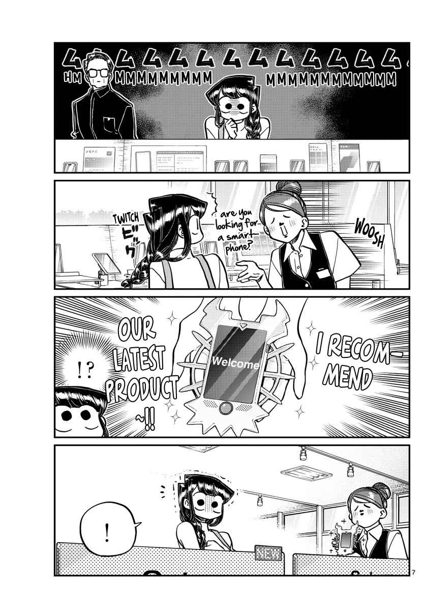 Komi-san wa Komyushou Desu. Chapter 350 page 7
