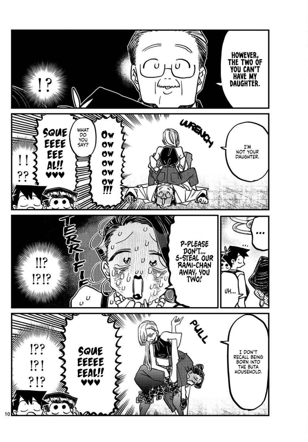 Komi-san wa Komyushou Desu. Chapter 400 page 9