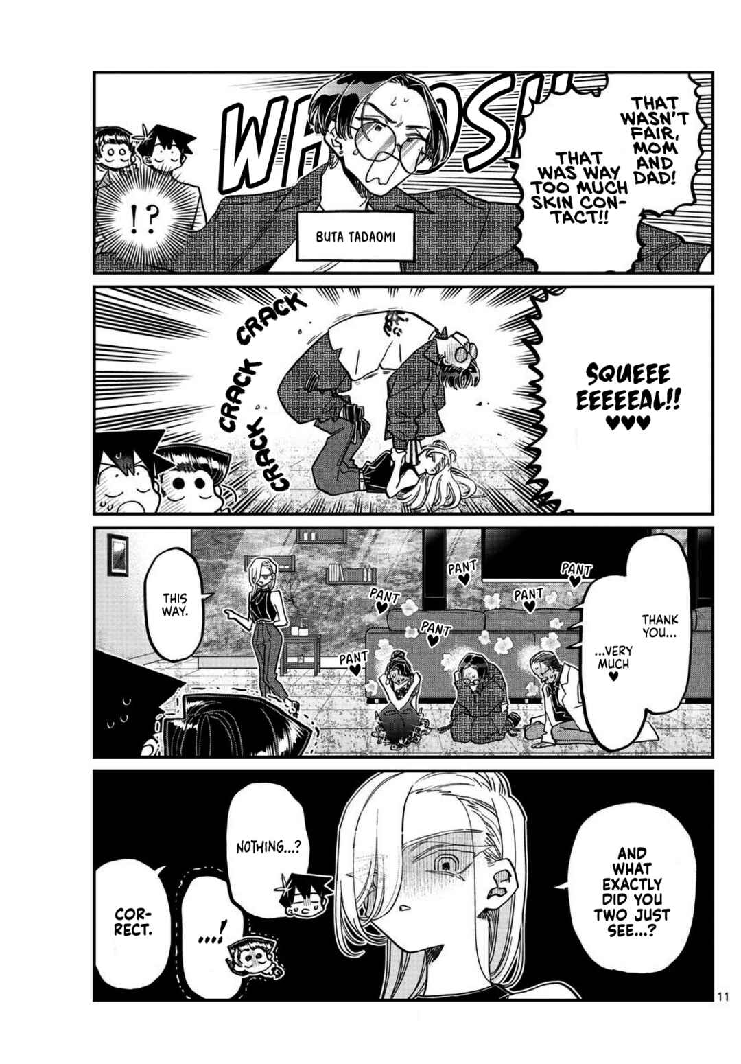 Komi-san wa Komyushou Desu. Chapter 400 page 10