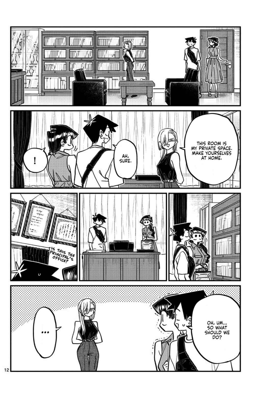 Komi-san wa Komyushou Desu. Chapter 400 page 11