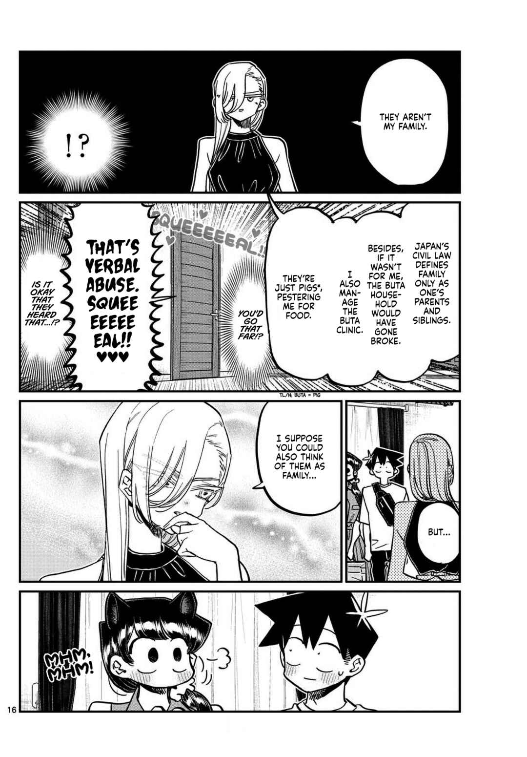 Komi-san wa Komyushou Desu. Chapter 400 page 15