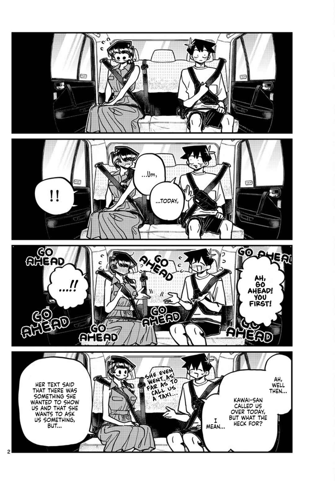 Komi-san wa Komyushou Desu. Chapter 400 page 1