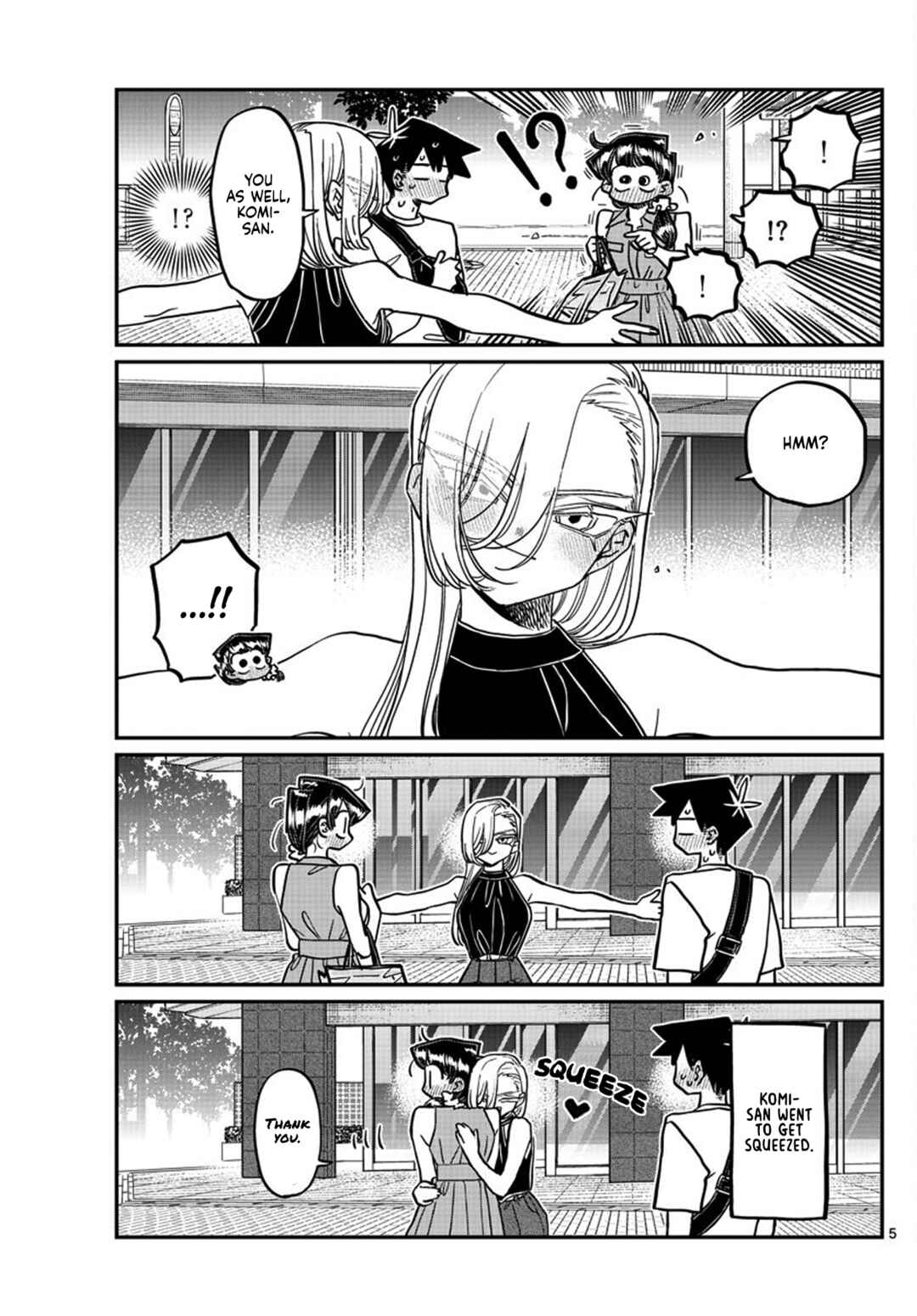 Komi-san wa Komyushou Desu. Chapter 400 page 4