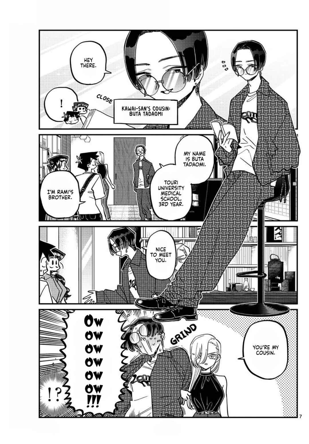Komi-san wa Komyushou Desu. Chapter 400 page 6