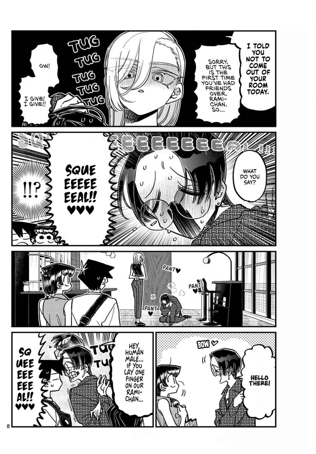 Komi-san wa Komyushou Desu. Chapter 400 page 7