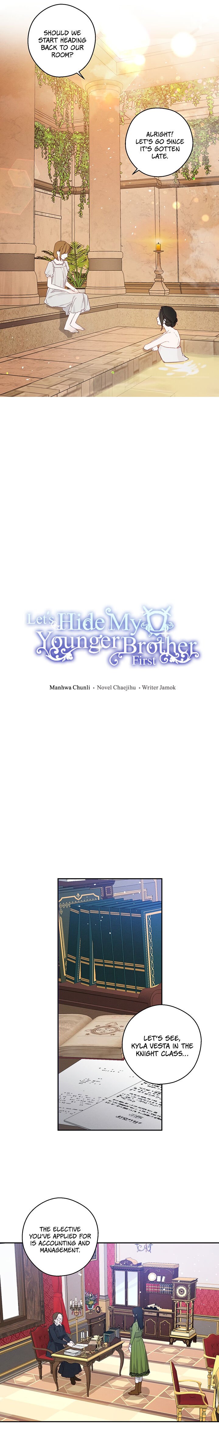 Let’s Hide My Younger Brother First Chapter 10 page 7
