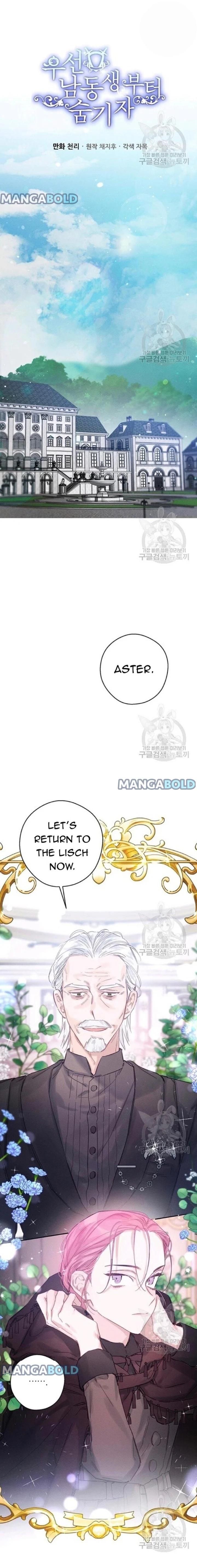 Let’s Hide My Younger Brother First Chapter 30 page 10