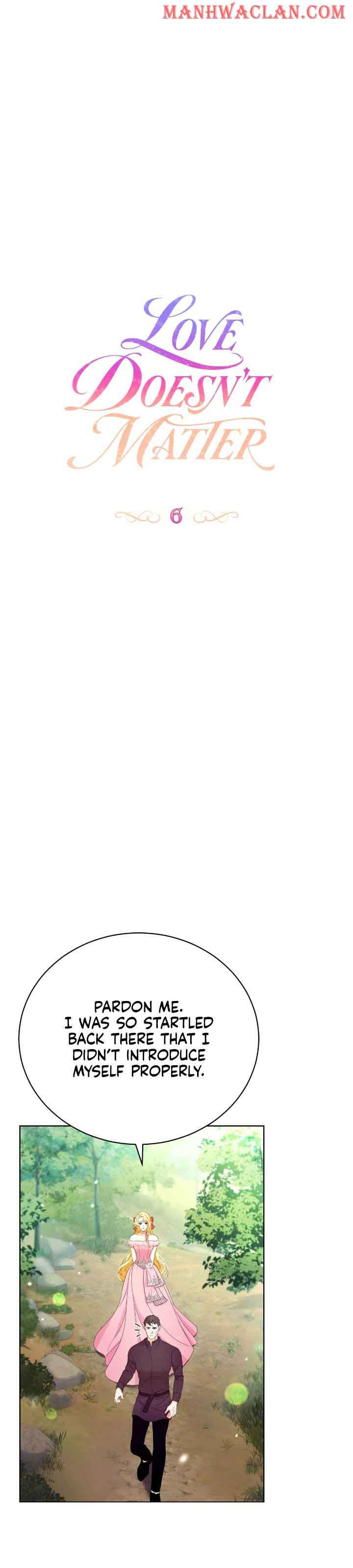 Love Doesn’t Matter Chapter 6 page 0